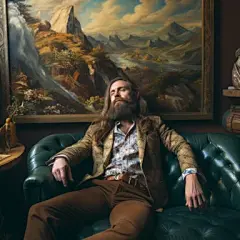 a majestic portrait of the fancy pants director of pants that are fancy 10:16