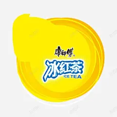 康师傅冰红茶 创意素材