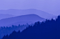 Blue Tones of the Great Smoky Mountains by Scott Prokop on 500px