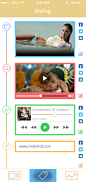 Filetag Screen 时间轴APP UI设计 - 图翼网(TUYIYI.COM) - 优秀APP设计师联盟