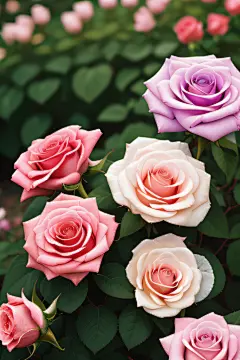 绽放的花海浪漫之美