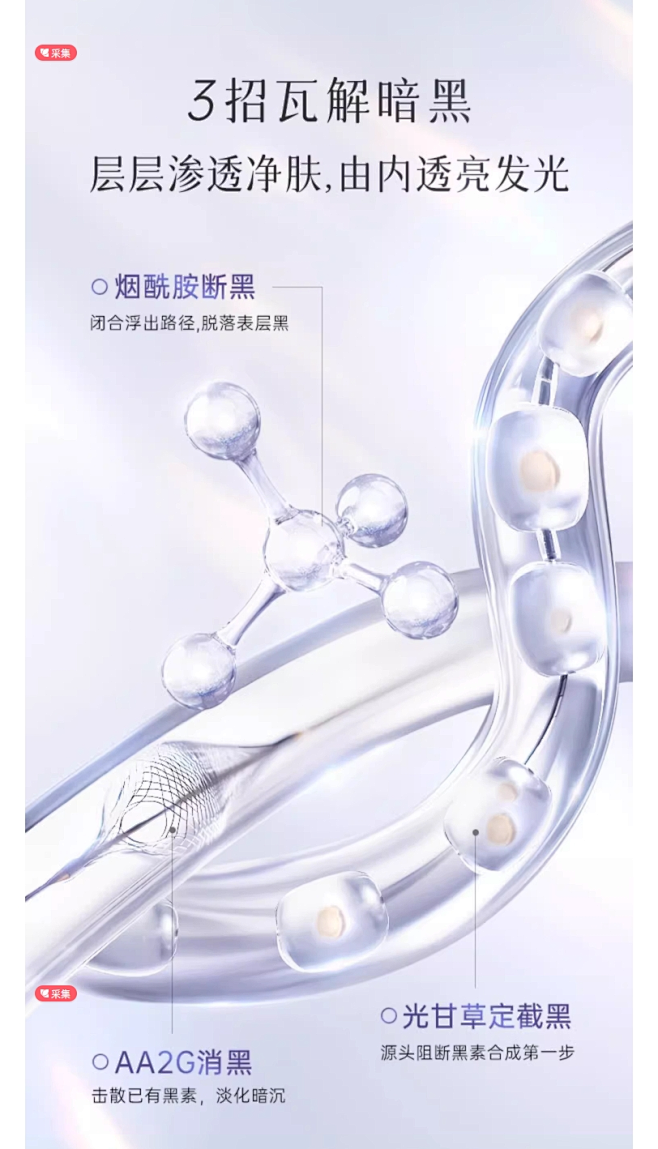 NACO烟酰胺次抛非美白淡斑面部精华原液...