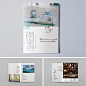 135#简洁清新旅行摄影企业公司画册杂志手册 AI适量设计素材模板-淘宝网