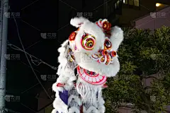 春节,中华街,事件,新年前夕,月亮,灯笼,纸灯笼,日本灯笼,十二生肖,传统节日