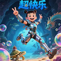生成哪吒表情包 - 豆包