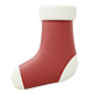 Christmas Sock  3D Icon