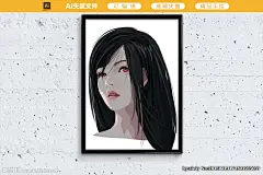 漫画人物 女性漫画 插画 漫画插画 卡通 少女 手绘人物 手绘少女 矢量手绘 人物 都市漫画 女孩 长发 漫画造型 原创 手绘 设计 动漫动画 动漫人物 AI