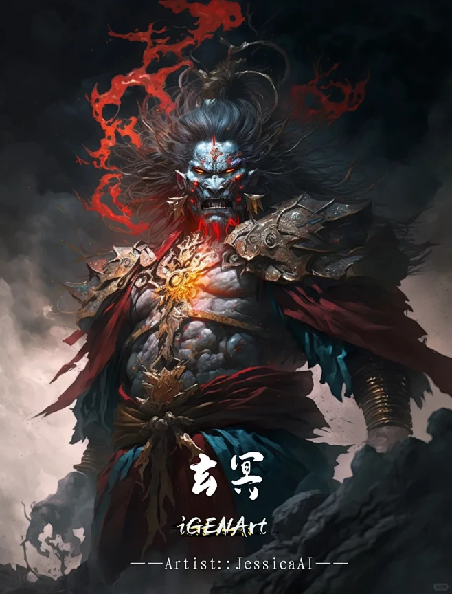 上古十二祖巫-花瓣网