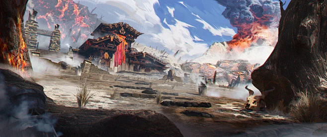 近期练习-焦土-花瓣网
