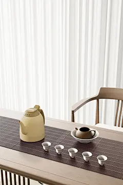 咔神-浅色磨砂茶具-中式复古风3