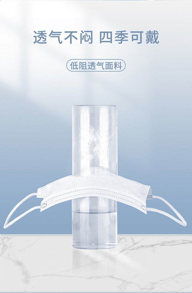 白色医用外科口罩一次性医科外用三层医护医.