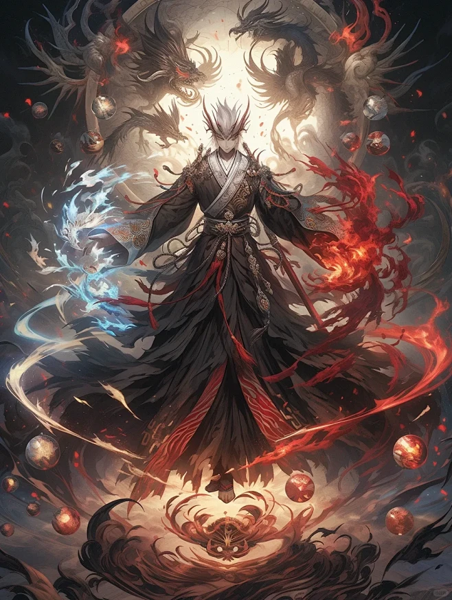Ai绘画｜原始神【厄瑞玻斯】