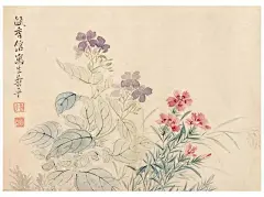 常州画派的开山祖师；恽寿平，国画欣赏