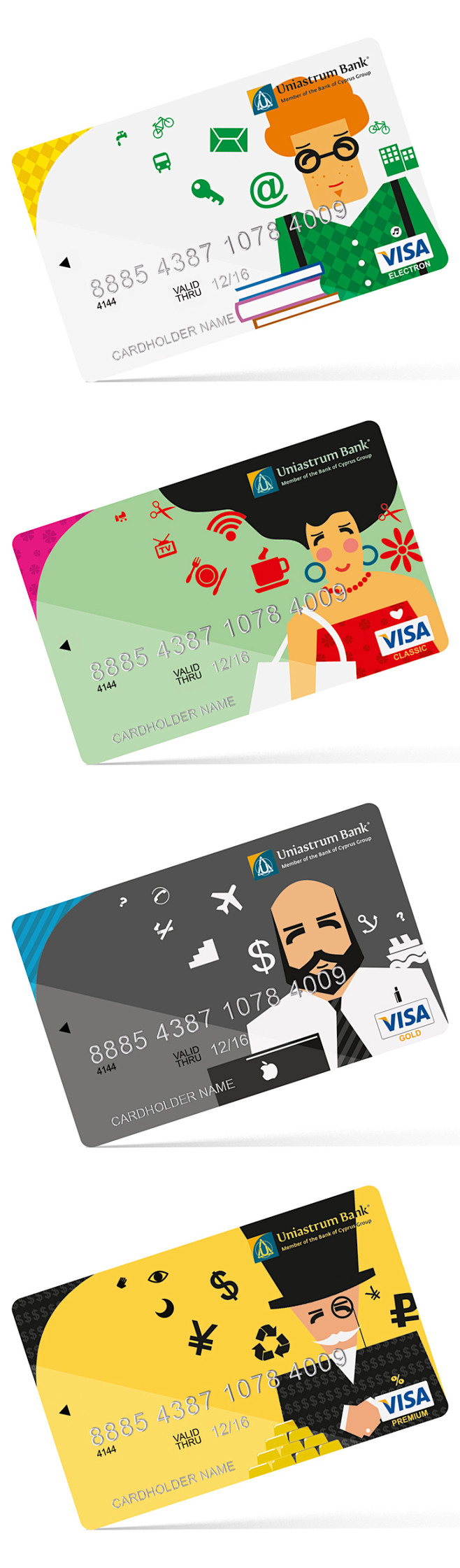 CREDIT CARDS OF "UNI...