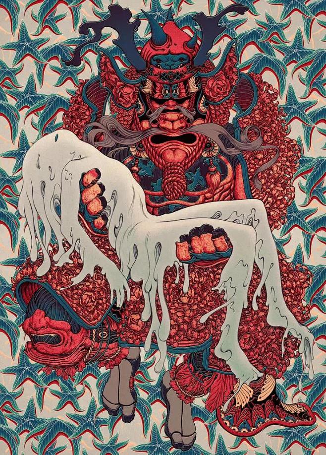 台湾艺术家James Jean的惊艳插画...