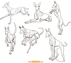 美术资源_[黑白线稿] 人物动态原画速写绘制资料丨插画师joongchelkim作品 218P_原画素材 - U社-www.uuucg.com