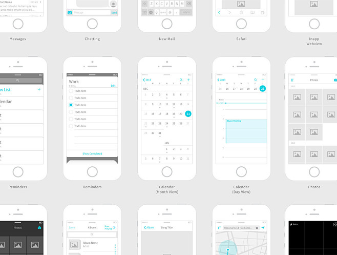 Wireframe Kits : Kit...