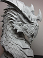 Brian Fay - Inkarnate Dragon Head: