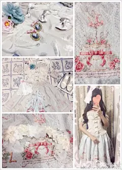本来只是整理小裙子，顺手摸起了鱼 1p: 小杜丽x圣咏x昔日之雪@chuchau  2p：薄荷茶op+jsk@js洋装贩售 3p: RM马甲x壕衬衣x泰迪skx熊粑粑@RedMaria_lolita  4p: kl天鹅湖set@krad_lanrete