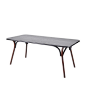 Arch Dining Table Gebrüder Thonet Vienna GmbH (GTV) – Wiener GTV Design - Artemest