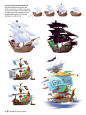 盗贼之海的一些船只造... - @Cc的艺术设计研究室的微博 - 微博