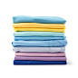 Stack of clothes isolated