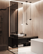 室内 • 颜值与实用性兼具的卫浴

@設計美學志