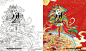 又来了~面馆开张了。客官你要来碗什么面呢？插画设计