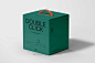 时尚方形产品包装纸盒外观设计展示效果图PSD样机合集素材 Paper Box Mockup Set插图2