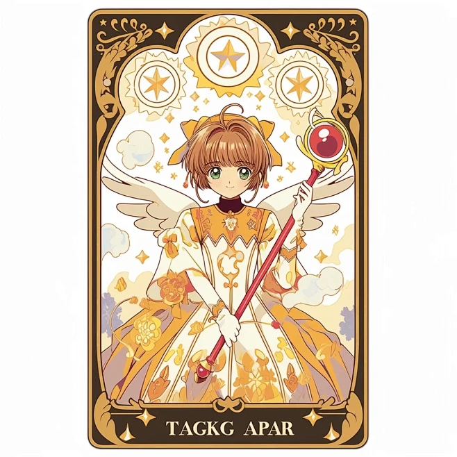 卡牌设计-魔法少女小樱yyd-花瓣网