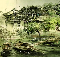 叶微澜采集到水墨