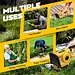 Amazon.com : Cordless Hedge Trimmer for Dewalt 20V Max Battery: 2 in 1 Electric Hedge Trimmer Cordless Grass Shear &amp; Bush Trimmer - Handheld Grass Trimmer for Garden Yard Lawn Shrubbery Cutter(Bare Tool) : Patio, Lawn &amp; Garden