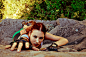 Lara Croft - climbing up by TanyaCroft