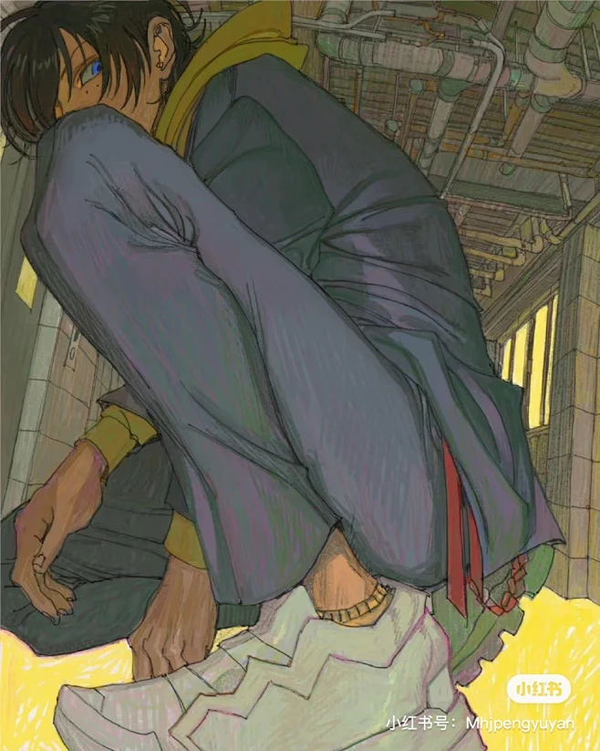 二次元插画内的花瓣采集图片-DIOの人间冒险