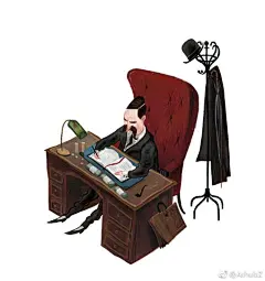 准备从今天起给大家分享一些自己喜欢的绘本/画材/手作/插画什么的
今日插画分享（作者：Julia Sarda）#Ashui分享# ​​​​