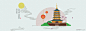 中秋banner图中国风简约风格