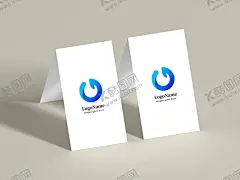 对折名片样机 【酷图网】对折,卡片,名片,模板,贴图,样机,psd,设计,品牌,品牌展示,智能贴图,