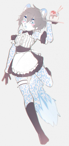 草车风采集到福瑞少女10(兽人 半兽人 兽化)