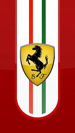 法拉利高清跑车LOGO手机壁纸