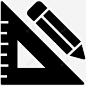 素描工具建筑工具创意图标 铅笔 icon 标识 标志 UI图标 设计图片 免费下载 页面网页 平面电商 创意素材