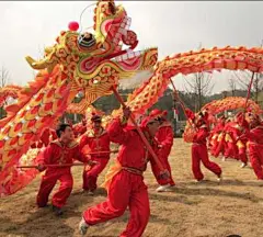 元宵节舞龙灯_百度图片搜索