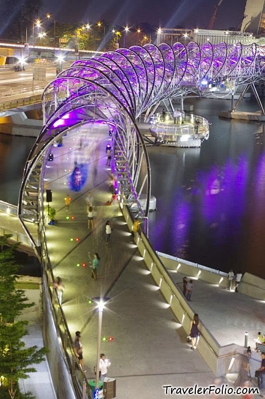 的DNA的桥梁，新加坡 - 通过911水...