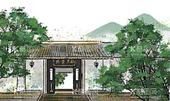  手绘旅游景点地标图片   - 源文件下载【酷图网】古院落,古风建筑,手绘插画,古风,中国风,建筑,古风插画,传统,名胜古迹,国潮,风景插画,地标建筑,景点,风景,房屋,建筑物,建筑设计,自然景观,自然风景,山水风景,风景图片,旅游,建筑插画,现代建筑,手绘建筑,建筑海报,手绘景点,传统文化,文化底蕴,东方,城市特色,民俗特色,旅游景点,手绘风景,