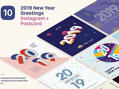 2019 New Year Instag...