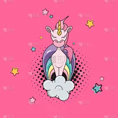 分离着色,云,独角兽,乐趣,魔法,可爱的,图像,壁纸,收集,爱