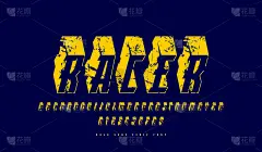 斜体衬线体大字体在运动风格