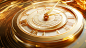 golden timeclock