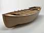 【新提醒】CG模型_小木船，木舟3D模型下载-Wood Boat 3D Model -