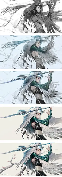 Soft Edge Brush Character Video Tutorial by ConceptCookie图片_J-教程-专辑图片素材-花瓣网