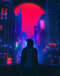 刘美工采集到cyberpunk